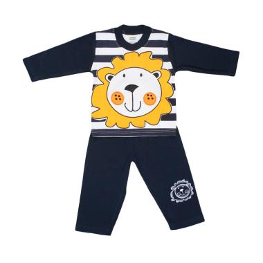 TOMPEGE TP-5510 Setelan Piyama Anak Laki-Laki - Navy