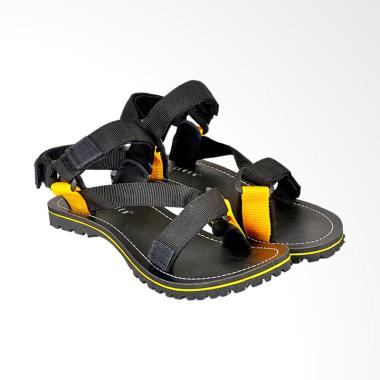JAVA SEVEN Sandal Pria - Hitam [JVS-ART 301]