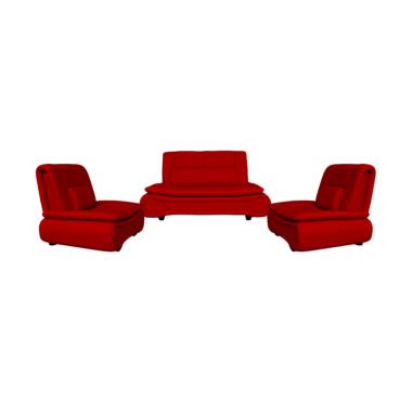 FCENTER 211 Lunaria Sofa - Merah Pulau Jawa*)