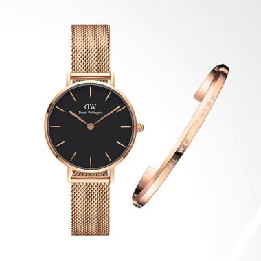 Daniel Wellington Classic Black Pet ... [28 mm] + Cuff Gold Small