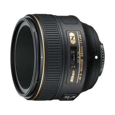 Nikon AF-S NIKKOR 58mm f-1.4G Lensa Kamera