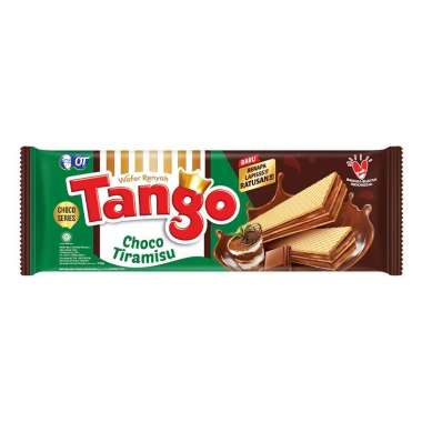 Promo Harga Tango Long Wafer Choco Tiramisu 130 gr - Blibli