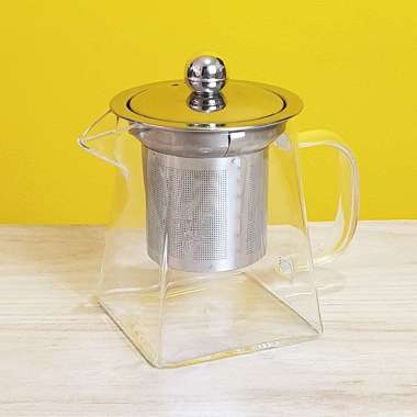 Teapot Infuser 350 ml - Teko Kaca Saringan Teh 350ml Tea Pot Server