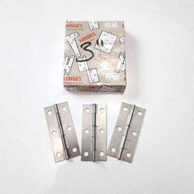 Engsel Tipis Besi RRT 3" isi 24pcs Harga Per Kotak (D4146)