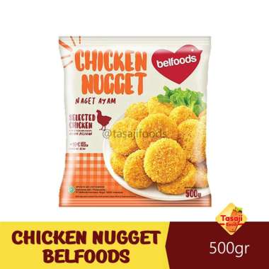 Promo Harga Belfoods Nugget Chicken Nugget 500 gr - Blibli