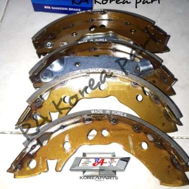 OEM Kampas Rem Belakang Hyundai Atoz Kia Visto Brake Shoe Kanvas Rem Silver
