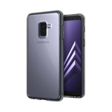 Ringke Fusion Casing for Samsung Galaxy A8 Plus 2018 - Smoke Black