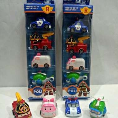 robocar poli 4pc -mainan robocar poli