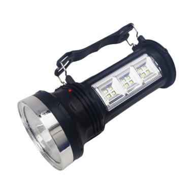 Mitsuyama MS1212 Rechargeable Senter Emergency - Hitam