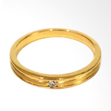 Pentacles FC02329 Wedding Ring Yellow Gold With Diamond