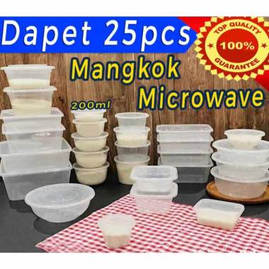 TERMURAH - Thinwall DM Mangkok Microwave 200ml - RB