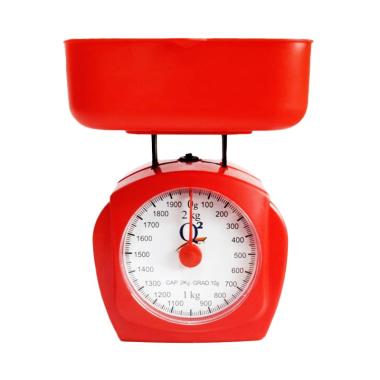 Yangunik Manual Analog Kitchen Scale Timbangan Dapur - Merah