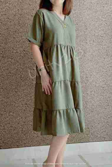 Dress fashion / Dress wanita / Dress terkini Green