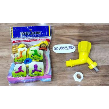 KRAN AIR TAMAN PVC MAHKOTA / KRAN PLASTIK PVC / KRAN PLASTIK MURAH