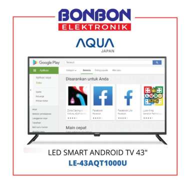 AQUA LED Smart Android TV 43 Inch LE-43AQT1000 U / LE43AQT1000U