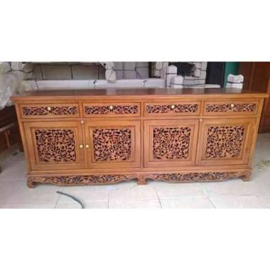 Buffet Palembang/ buffet TV/buffet jati /buffet murah/Jepara cushion/ toko mebel Brown