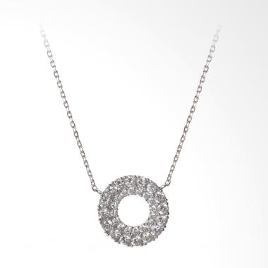 Cocoa Jewelry Love From The Moon Necklace - Silver