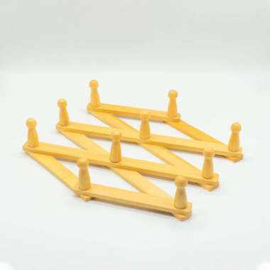 Gantungan Baju Kayu Model Lipat