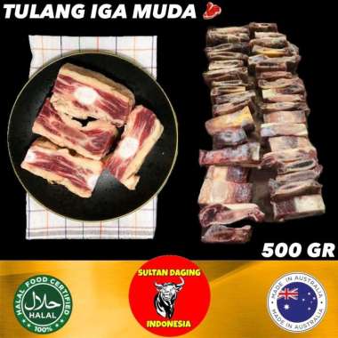 TULANG IGA SAPI SOP 500 GRAM TULANG IGA MUDA IMPORT DARI AUSTRALIA/TULANG IGA SAPI SEGAR/BRISKETBONE