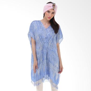 Anakara Staco Kaftan batik Wanita - Blue