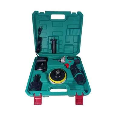 Mesin Polisher Poles Mobil Motor Baterai Portable 12v GV-40DC