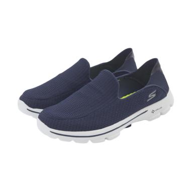 Skechers Go Walk 3 Comfort Lifestyl ... ga Pria - Navy [54043NVY]