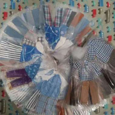 Grosir baju pakaian cowo boneka barbie ken cowok isi 10 murah