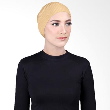 Cantik Kerudung  Misha Cape Rajut Inner Hijab ��� Camel No.8
