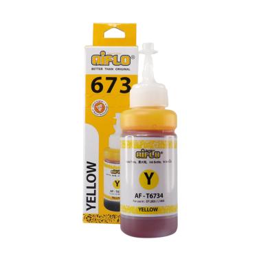 Aiflo 673 Tinta Printar for Epson L-Series L800/L805/L1800 - Yellow
