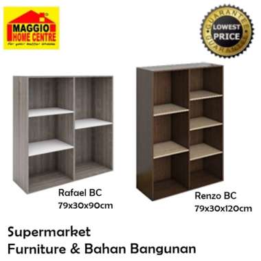 RAK BUKU - LEMARI BUKU -RAK SUSUN - RAFAEL / RENZO BOOKCASE - GRAVER RAFAEL BC