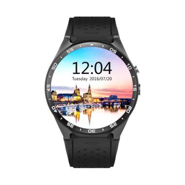 KingWear KW88 Bluetooth Smartwatch for iOS or Android - Hitam