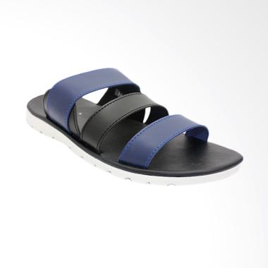 Dr.Kevin Sandal Pria - Blue Black [97198]