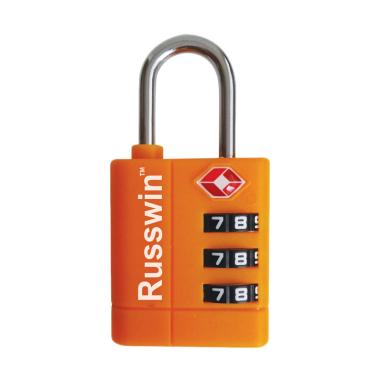Russwin TSA Lock 105 Gembok - Orange