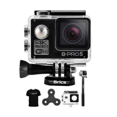 Brica B-PRO 5 Alpha Edition AE1 4K ... pin Action Camera - Hitam
