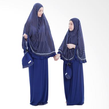 Boontie Mukena Syar'i Couple - Salur Navy