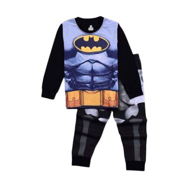 chloe's clozette Batman Kode PJ-89 Piyama Setelan Baju Tidur Anak