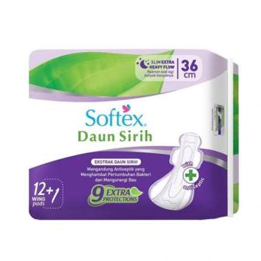 Softex Daun Sirih Slim 36Cm 12`S