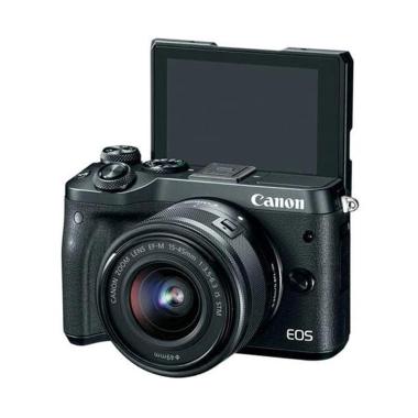 Canon EOS M6 15-45 Kamera Mirrorless + Accessory