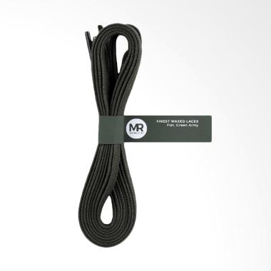 Mr.Shoelaces Lilin Gepeng Tali Sepatu - Green Army [6-7 mm/