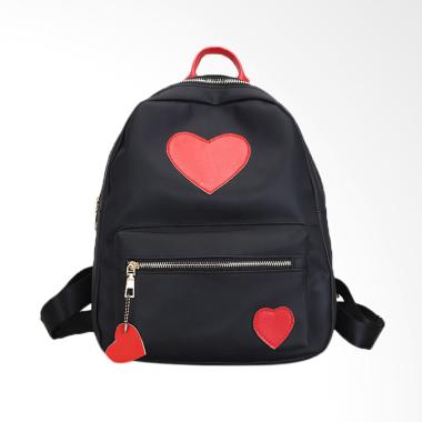 Lansdeal Fashion Backpack Women Leisure Travel Tas Wanita - Red