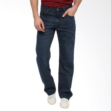 Edwin Stone Regular Fit Celana Jeans Panjang Pria - Biru [EDW 212-27]