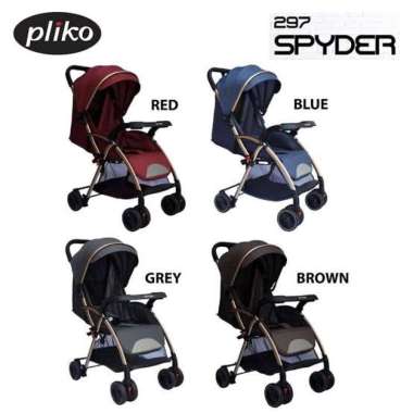 Stroller Pliko 287 Spyder Stroler Bayi Kereta Dorong Anak Bayi Murah