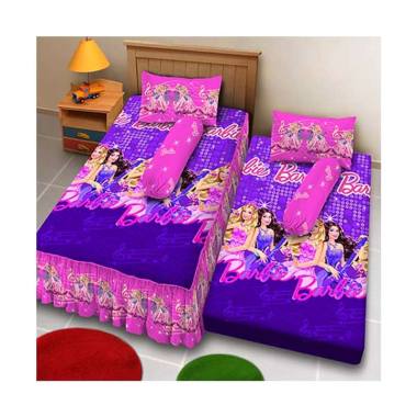 Kintakun Sprei 2in1 D'Luxe - 120 x 200 (Single) - Barbie Pop Star