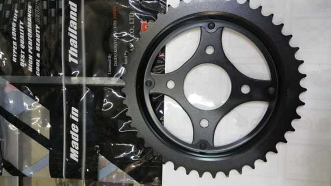 Original Sprocket DID Racing Honda Tiger 2000 CB200 520 43 520-43 43T Gir Gear Blkg Belakang NO SSS