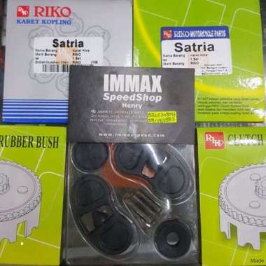 Karet Rumah Kopling Set Riko Japan Suzuki Satria 2t 2tak 2 tak hiu lumba ru 120 ru120 RC 100 thunder