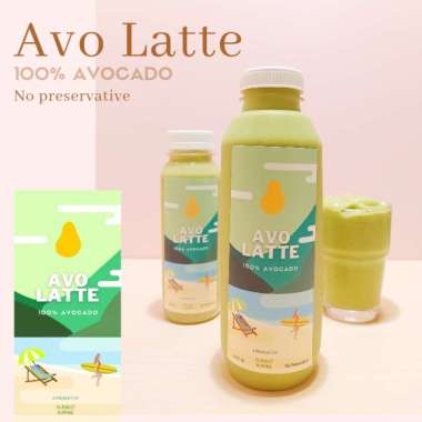 AVO LATTE - JUS ALPUKAT KUNING MENTEGA 500 ML