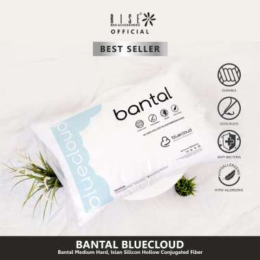 Bantal Blue Cloud Isi Silikon