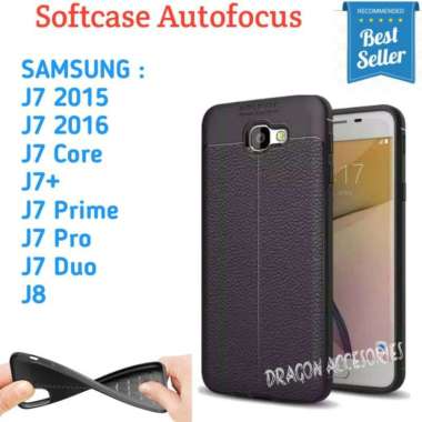 Autofocus J7+ J7 2016 Core Prime Pro Duo J8 Samsung Softcase Silikon Case Kulit Shockproof Casing J7