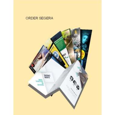 Cetak Brosur A4 (2 Sisi) 1 rim / 500 lbr | Art Paper 120 gr Murah !