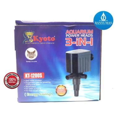 Pompa Air Akuarium Celup KYOTO KT 1200 PowerHead Awet dan Murah
